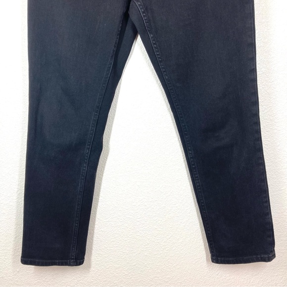 Everlane Womens High Waist Straight Jeans 29 Faded Black Denim Cotton - Picture 10 of 16